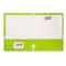 JAM Paper Laminated 2-Pocket Glossy 3-Hole Punch School Folders, 6ct.